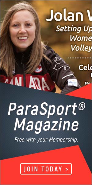 Advertisement - Parasport Join Today
