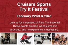 Cruisers Sports Try It Festival Para Ice Hockey