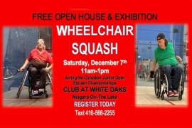 Wheelchair Squash Open House