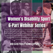 Women's Disability Sport Webinar Series - Mental Health & Sport