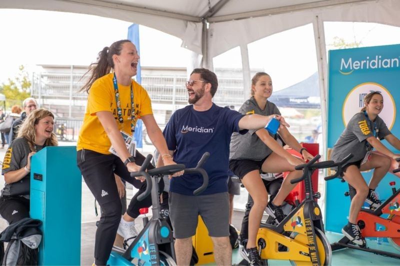 Meridian Fundraising Niagara 2022 Pedaling for ParaSport